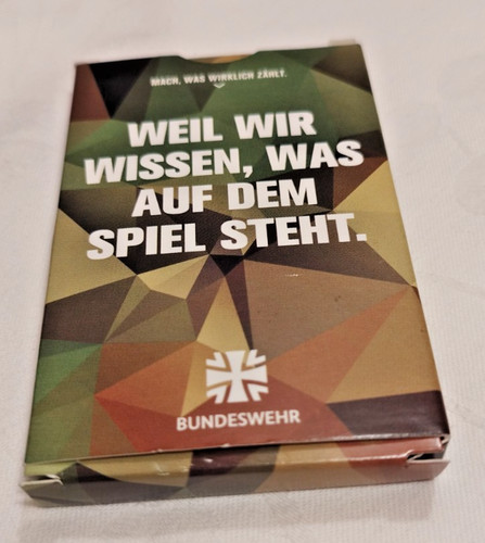 Bundeswehr kartenspiel - bundeswehr,