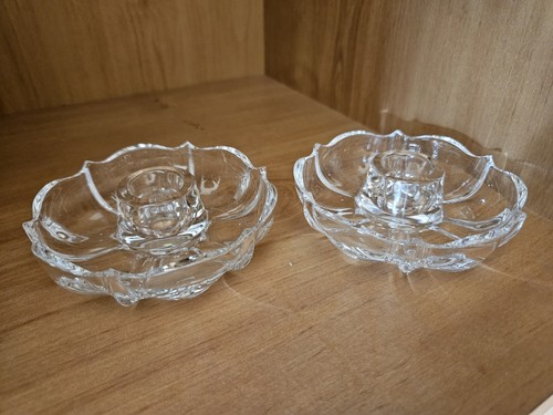 Kerzenhalter licht glas 2er - kerzenhalter,