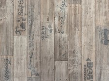 PVC CV-Bodenbelag TRONTO Eiche Sanremo Holz-Diele Vinylboden Meterware 2m Breite