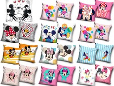 Mickey oder Minnie Maus Kissenbezug Kissen Hülle 40x40 cm Mouse Micky