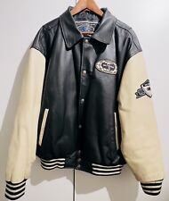 Wu-Wear  Leder Jacke Size XL Wu-Tang Leather Jacket 90’s Rare Sehr Selten