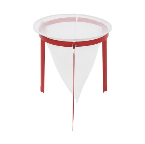 Nylon spitzsieb mit ständer - mit,