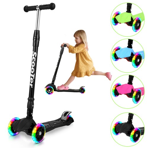 Kinderroller scooter led - scooter,