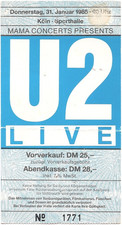 U2   Live In Concert 1985