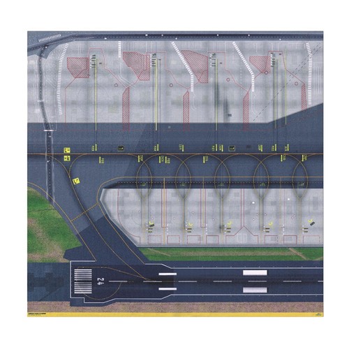 Modell flughafen runway - modell,