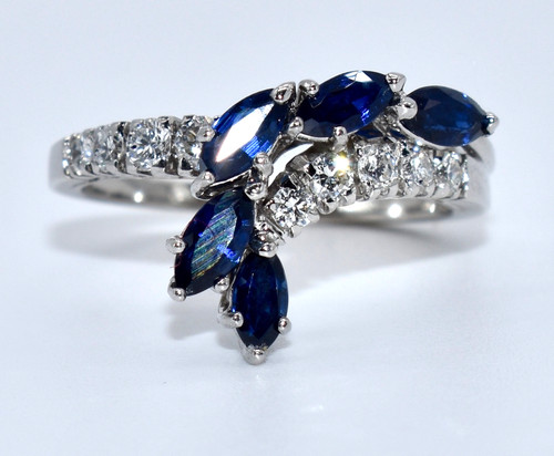 Ring 750 18k - ring, weißgold