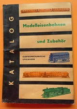 DDR: Katalog Modelleisenbahn und Zubehör Elektromechanische Spielwaren aus 1964