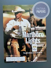 Marlboro Lights Cowboy 90s
