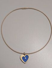 Bunz Schmuck Halsreif Spirale 40 cm  750er Gold mit (auch einzeln) Herzanhänger