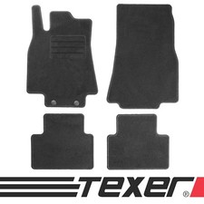 Fussmatten für Mercedes A-Klasse W169 Bj. 2004-2012 Graphit / Anthrazit Textil