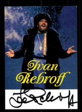 Ivan Rebroff Autogrammkarte Original Signiert ## BC 192745