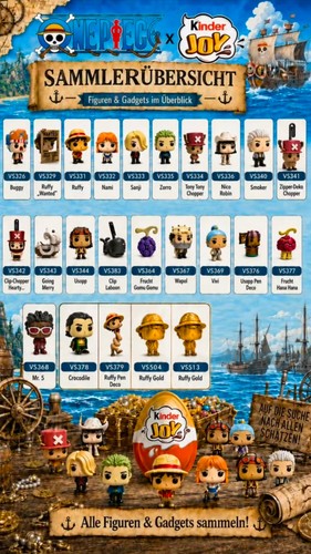 One piece kinder joy - piece,