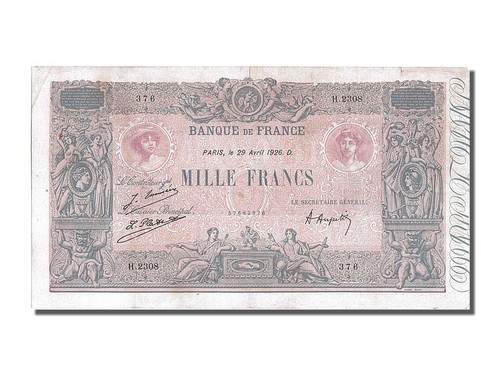 Geldschein frankreich 1000 - frankreich,,