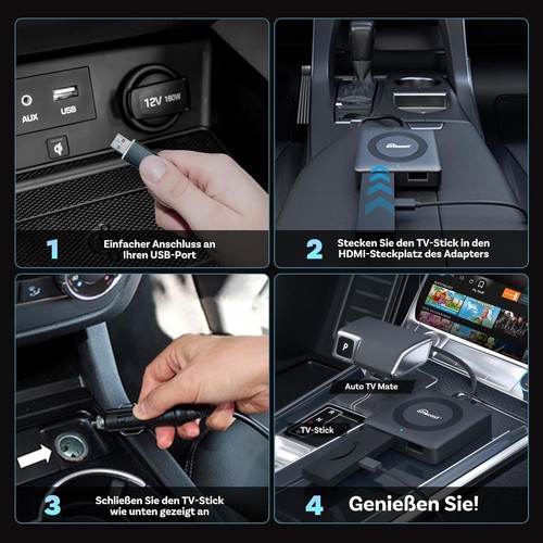 Ottocast car mate pro hdmi - tv,