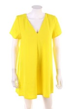 ZARA Kleid Minikleid M Gelb