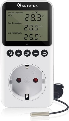 Ketotek steckdose thermostat - steckdose,