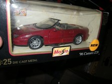 1:25 Maisto Chevrolet Camaro Cabrio Z28 1993-2006 red/rot in OVP