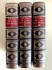 Karl May Freiburger Erstausgaben REPRINT Luxus , Im Lande des Mahdi   3 BÄNDE !!