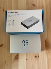 Externes Festplattengehäuse HDD Festplatte Alu 3,5“