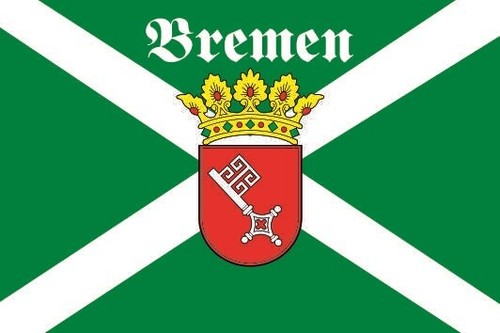 Fahne flagge bremen kreuz - kreuz, x