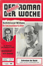 Der Kriminal Roman der Woche Nr.1252 / 1978 Kommissar Wiltons Kriminalberichte
