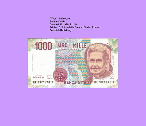 Italien italy 1000 - italy, lire