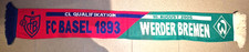 FC Basel 1893 SV Werder Bremen Schal / CL Qualifikation 2005 /