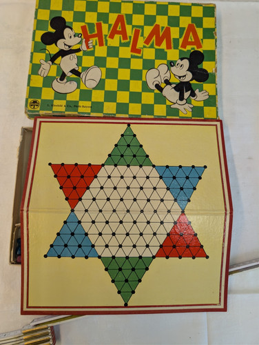 Vintage halma motive von micky - motive,