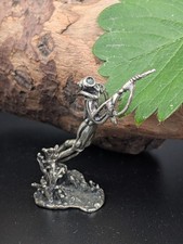 Figur Silber 800 Miniatur Taucher alt vintage 