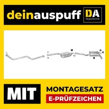 Auspuffanlage für Mercedes 190 W201 2.0 2.0D Auspuff G403