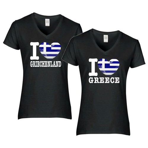 Shirt love griechenland - shirt, herren
