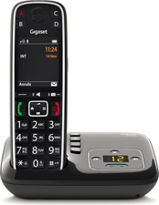 Gigaset E720A, DECT-Telefon, Farbdisplay-Lupenfunktion, schwarz, BRANDNEU