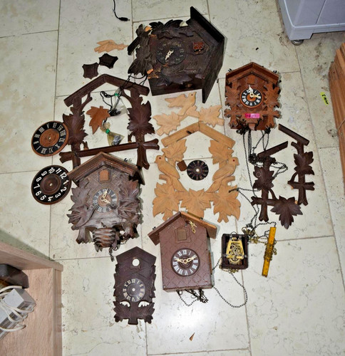 Großes konvolut kuckucksuhren - großes,