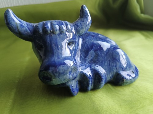 Art déco stier skulptur 1932 - skulptur,