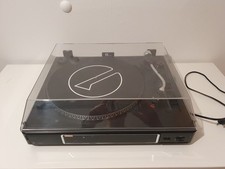 1Byone 3-Gang Halbautomatischer Plattenspieler Mit Stroboskopbeleuchtung+Fernb.