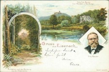 Ansichtskarte Eisenach Wartburg Hohen Sonne Fritz Reuter um 1910  (Nr.9361)