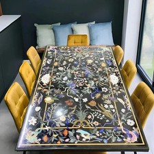 Luxus marmor inlay kaffeetisch - marmor,