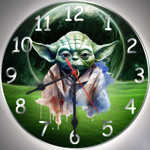 Wanduhr star wars clone - wars,