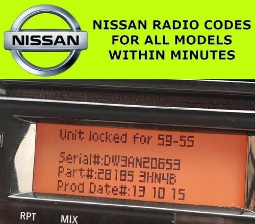 Nissan radio code - radio,