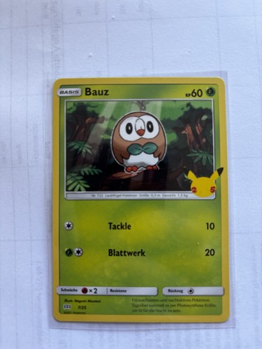 Bauz pokemon holo - bauz,
