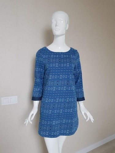 Women white stuff shirt - women, blue