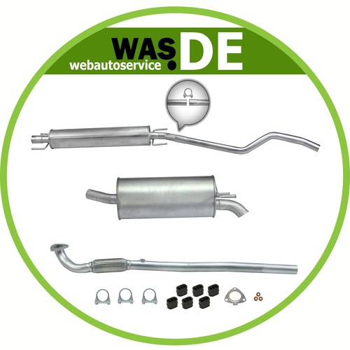 Komplette auspuffanlage opel - auspuffanlage,