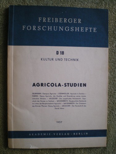 Agricola studien ddr - agricola, buch