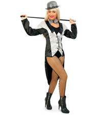 Pailletten Frack Chic silber