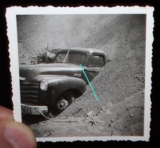 LKW , " Im Sand verschüttet