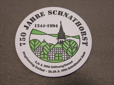 Bierdeckel ,  Barre Bräu , 750 Jahre Schnathorst