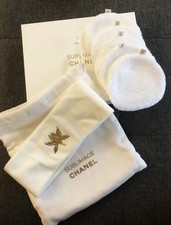 Chanel Sublimage Gesichtspflege Nachtpflege Pads Haarband Make Up Band Set Neu