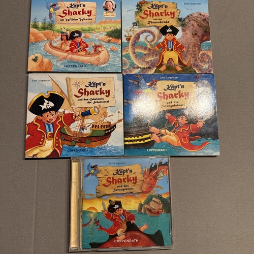 Käpt sharky 5x cd s - sharky,