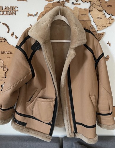 Echte leder pilotjacke - echte, /