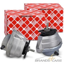 2x FEBI MOTORLAGER VORNE FÜR BMW 5-ER E60 E61 525-d 530-d 535-d 6-ER E63 M57